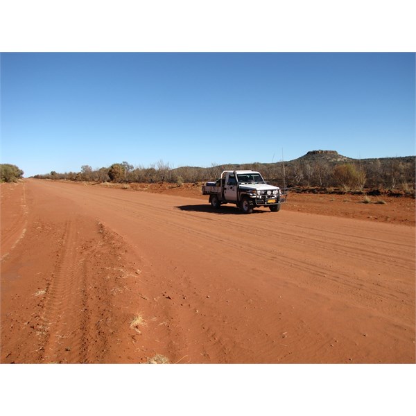 Kunoth Knob, on Sandover Highway NT.