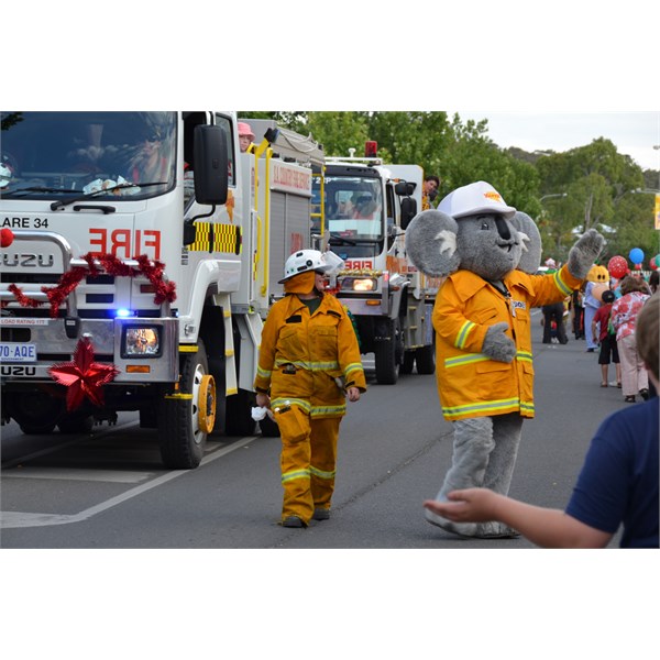 Our local CFS put on their usual display