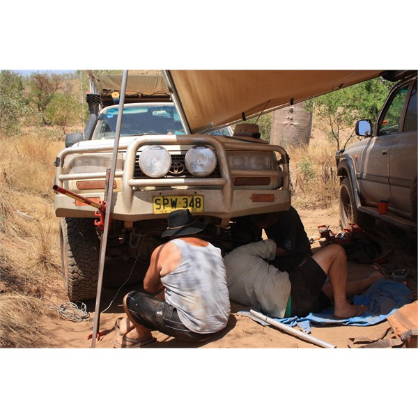 Bush mechanics workshop