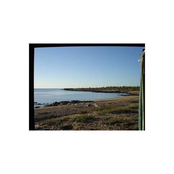 View from the door at McGowan's Island Beach