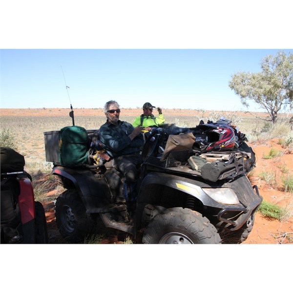 35C in the waterbag. Taking a break enroute to Wilson Glen