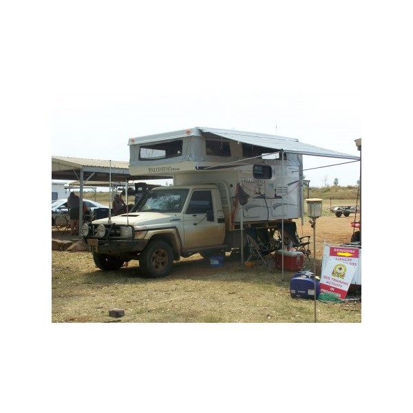 Palomino Bronco on a Toyota Ute