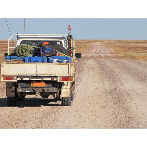 Packed Up - Between Bedourie and Birdsville