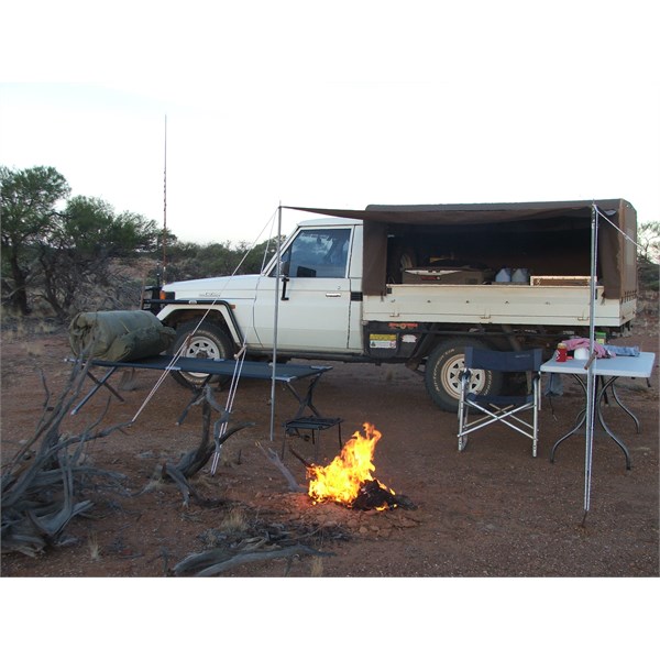 camp near wooramel river gorge