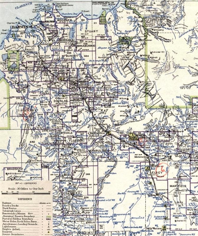 Nt Pastoral Stations Map Outback Cattle Station Names