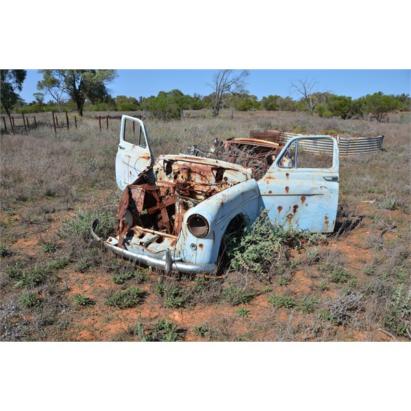 This old car could tell a few stories