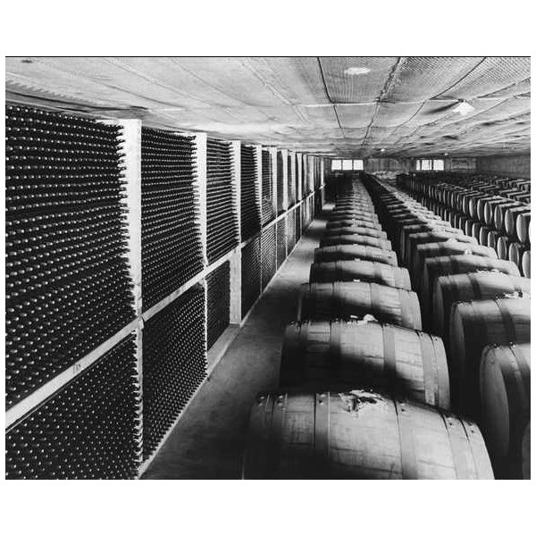 Seppeltsfield wine cellar  1945