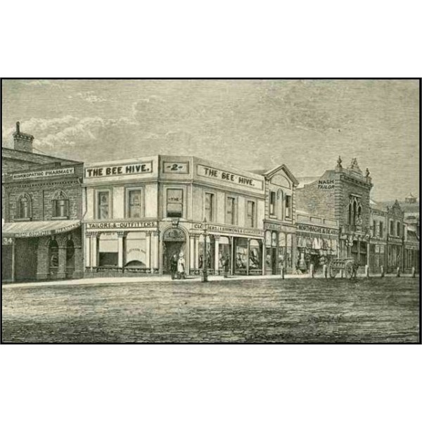 Corner of Rundle Street and King William Street, Adelaide
