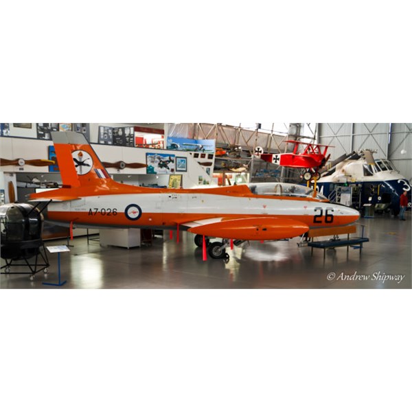 Aermacchi MB326H Delivered to the RAAF in 1968 and used by the Roulettes aerobatic team