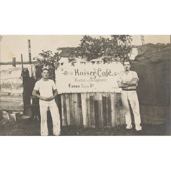 Kaiser Cafe Torrens Island internment camp, SA, 1914