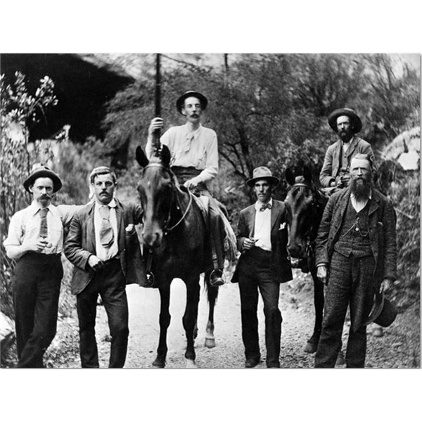 Jenolan Caves staff 1890s