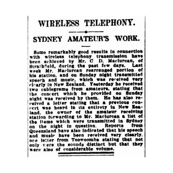 Sydney Morning Herald, May 31 1923