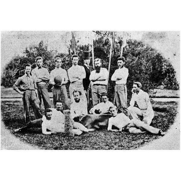 Soccer Team Brisbane 1870