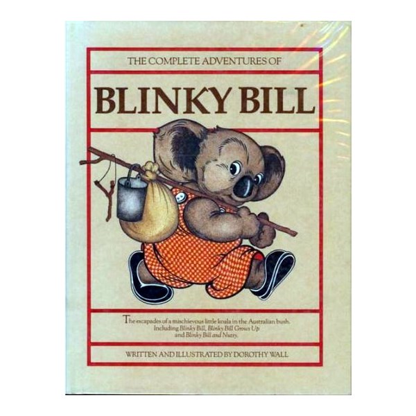 1939 cover of The Complete Adventures of Blinky Bill by Dorothy Wall