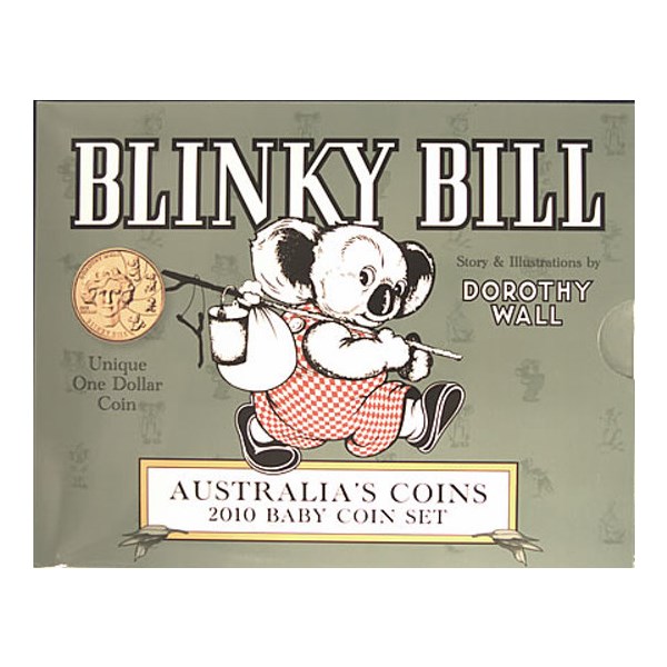 2010 Australian Uncirculated Baby Coin Set Blinky Bill