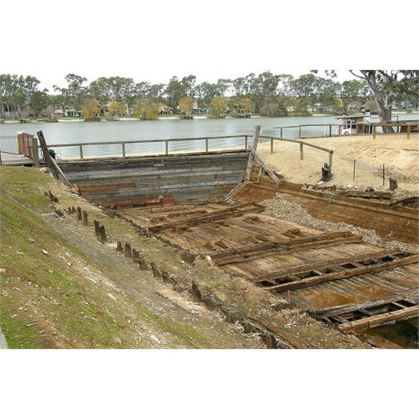 Dry-dock at Mannum