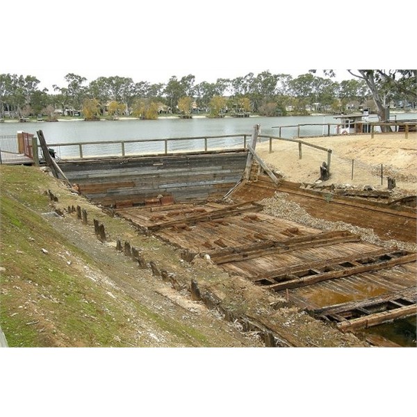 Dry-dock at Mannum