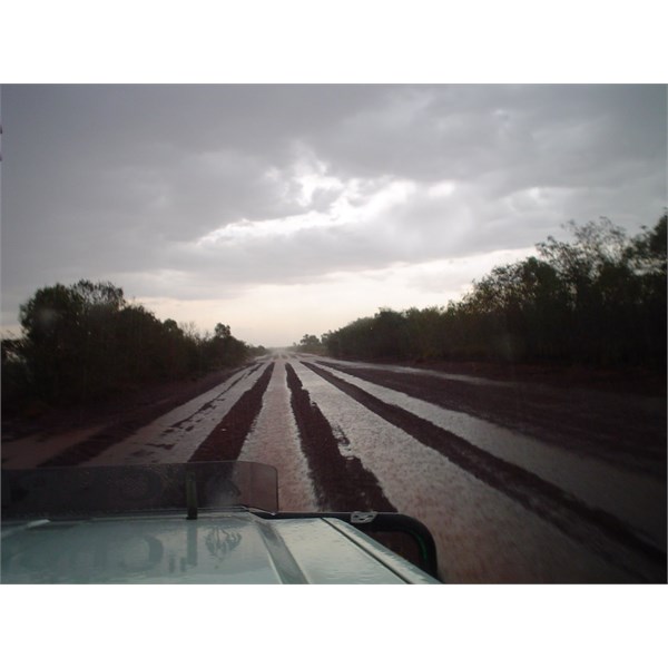 Wittenoom to Roebourne in Rain Wednesday, October , Taken: 24 Oct 2006