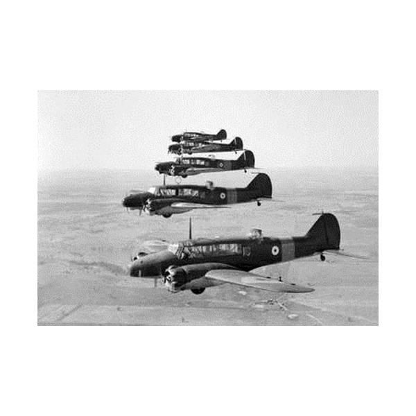 Ansons of No. 2 SFTS in formation