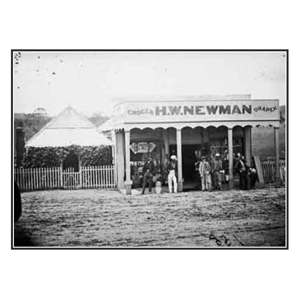 H.W.Newman, draper and grocer