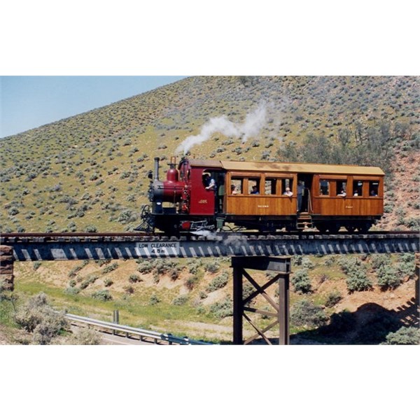 Saltia Bridge has Coffee Pot with the members' special returning to Quorn 2005