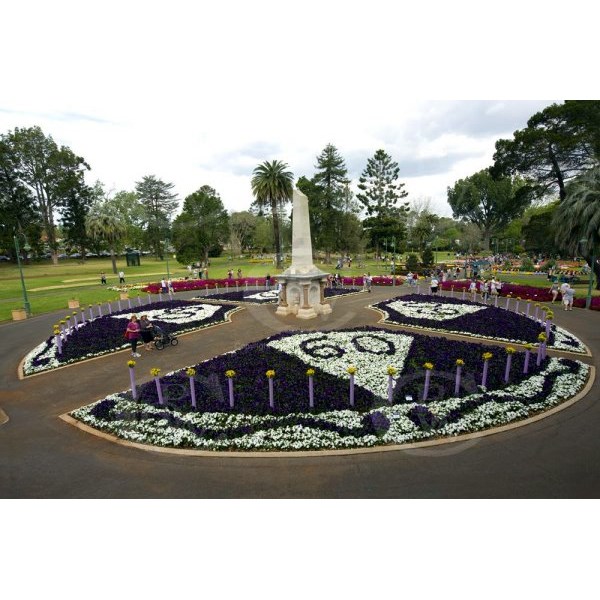 Toowoomba has a spectacular festival of flowers each year in spring.