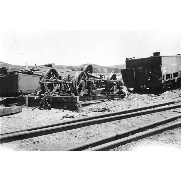Beltana head on collision 1942