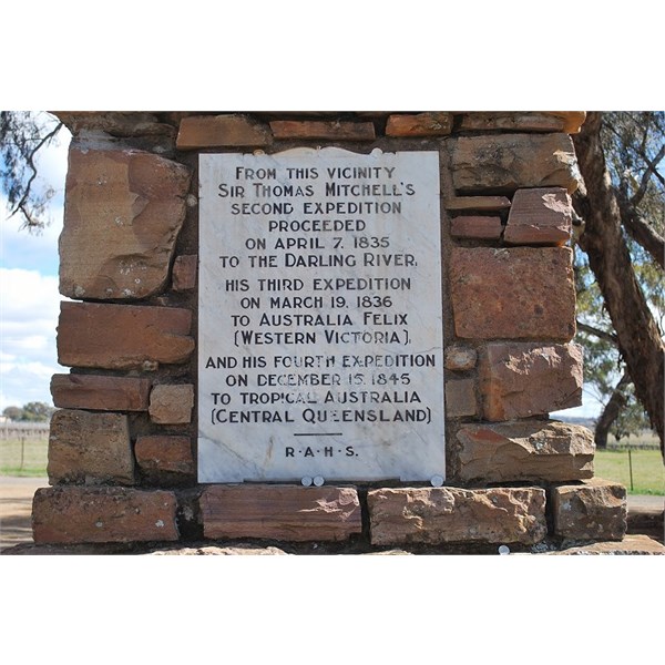 Sir Thomas Mitchell Cairn