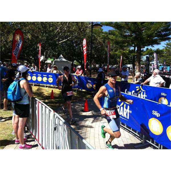 Final Stages of the Running Section