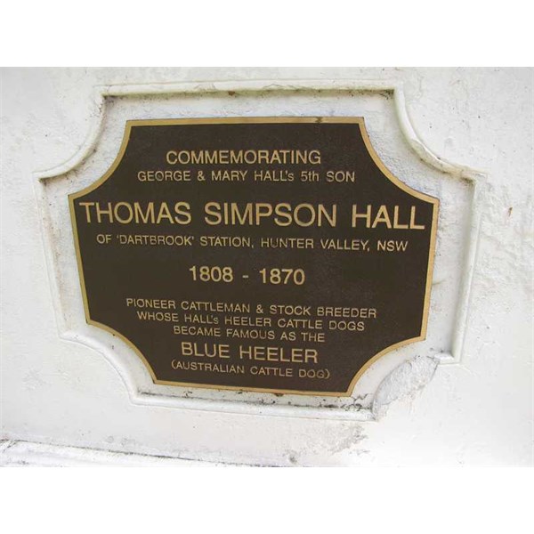 Thomas Simpson Hall monument
