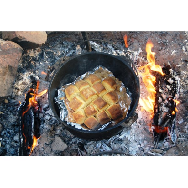 Mrs Landy's Camp Oven Scones