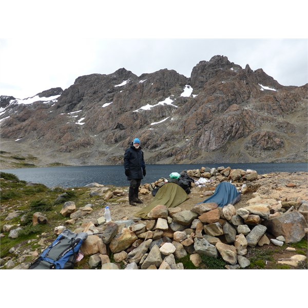 Camp at Laguna Escondida - Dientes De Navarino Circuit