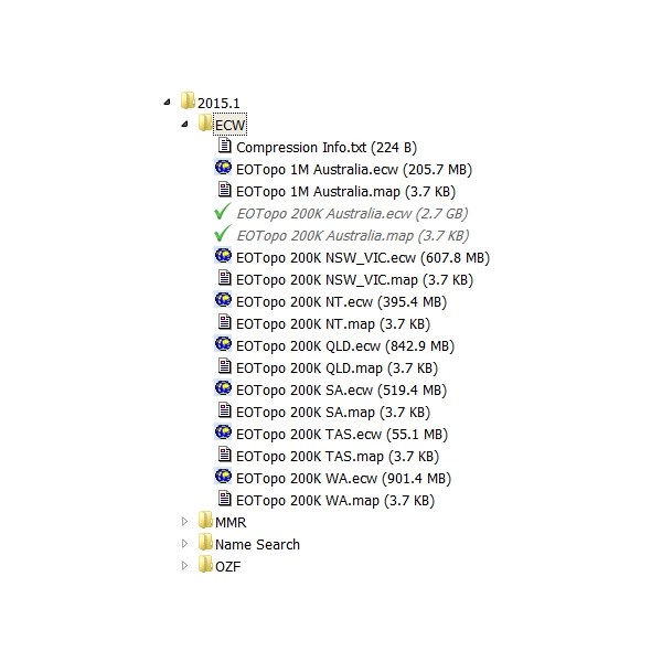 ECW File Sizes