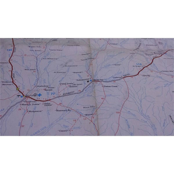 1978 map east of Boulia