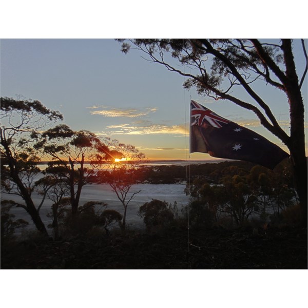 Overlooking Lake Dundas 2012