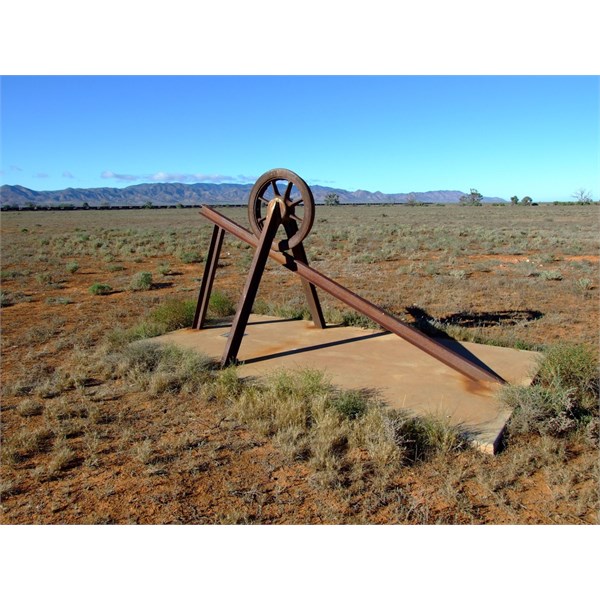 Eyre Memorial, Depot Creek, Flinders Ranges