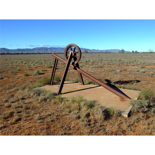 Eyre Memorial, Depot Creek, Flinders Ranges