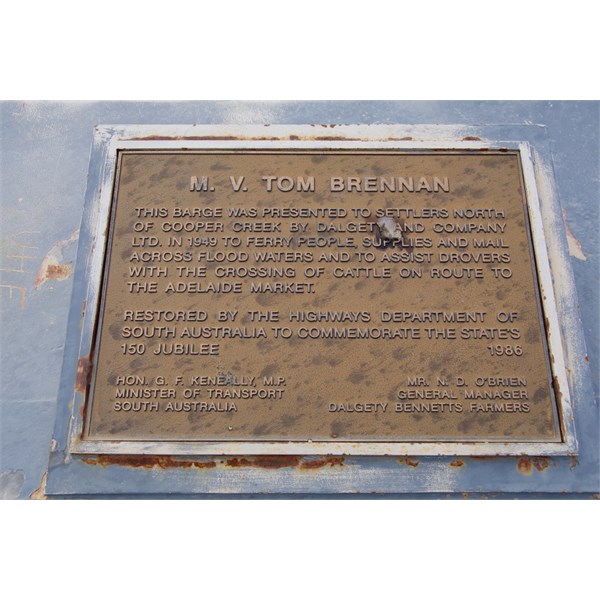 Kruse Memorial, Cooper Creek, Birdsville Track