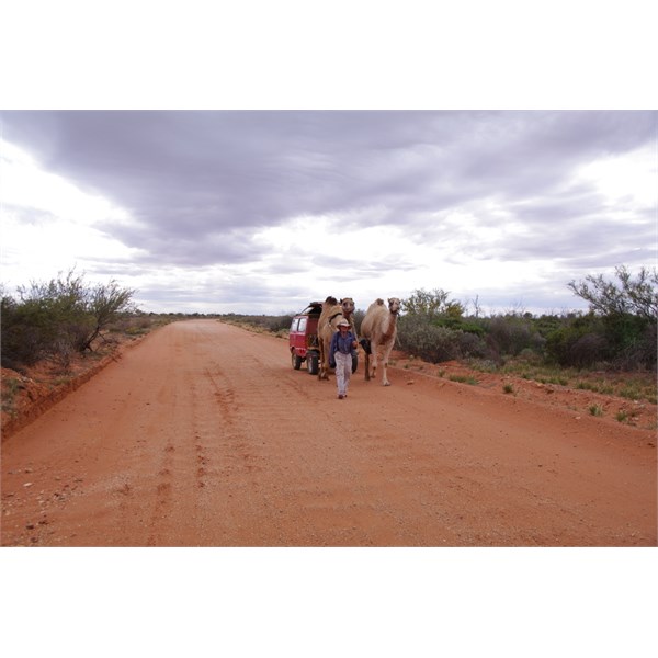 Heading north of Oodnadatta