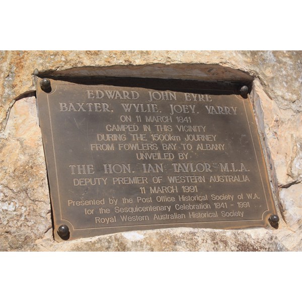 Eucla Plaque