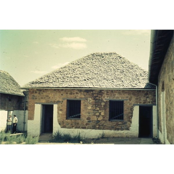 Old Newcastle Gaol, inside before restoration commenced in 1962