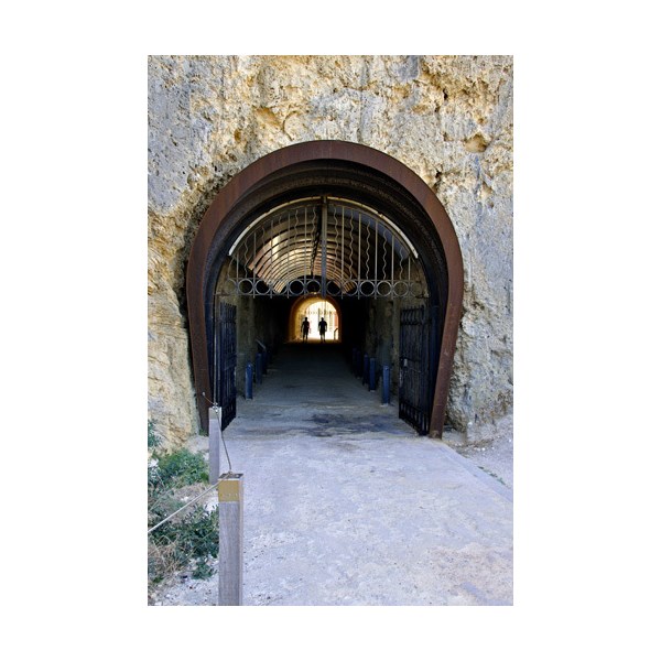 The Whaler's Tunnel, dug beneath the Round House to join High St and Bather's Beach