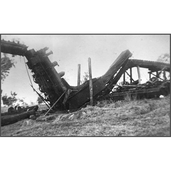 Alpha Creek railway bridge collapse, 1941