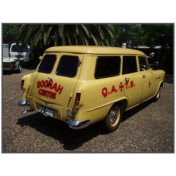 1958 Holden FC ambulance, Boonah