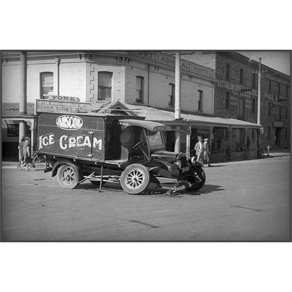 Amscol Truck near the Port Admiral Hotel