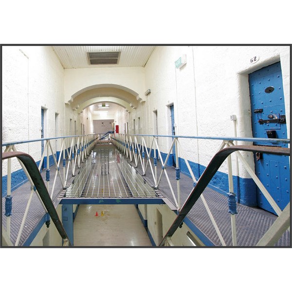 The old Beechworth Gaol Cells