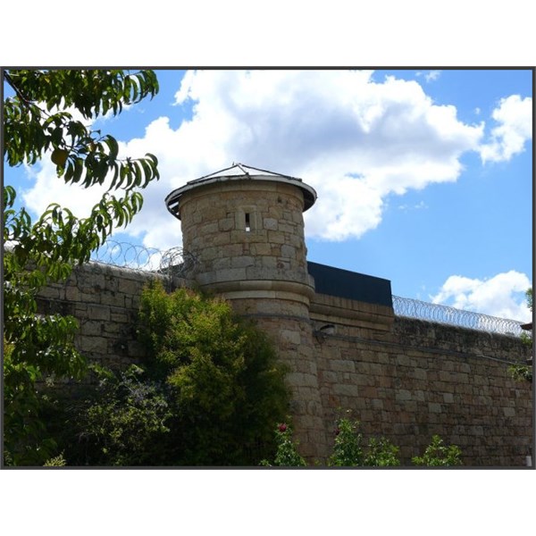 One of 6 Beechworth Prison Guard Towers