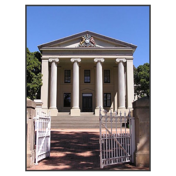 Young courthouse built in 1886 but transferred to the Department of Education in 1925