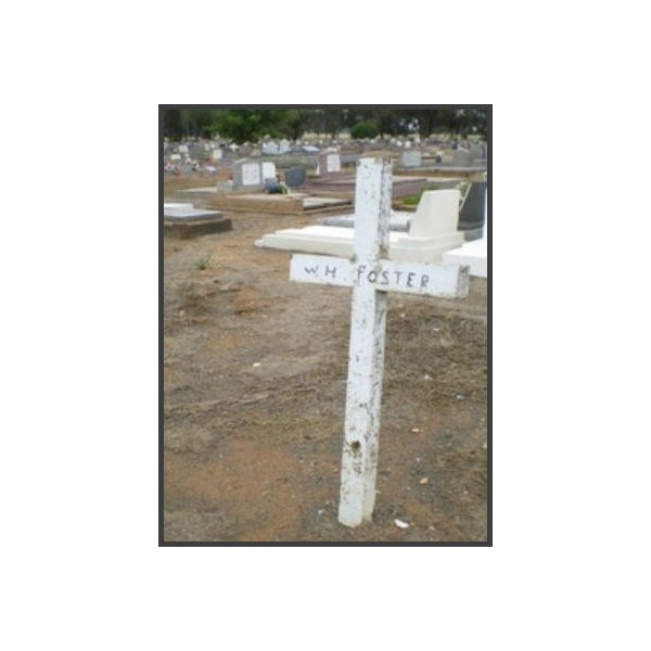 William ''Bricky'' Foster's grave in the Anglican section of Forbes Cemetery,