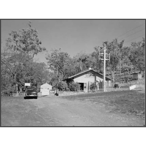 Manton Dam Entrance Gate 1961